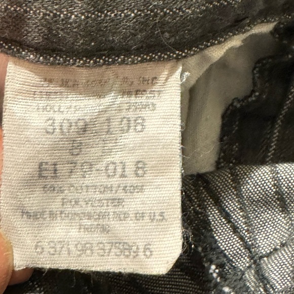 Vintage Riveted by Lee Striped Jeans size 8 - Picture 6 of 7